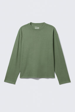 Camiseta de manga larga Loose Boxy - H&m фото 18