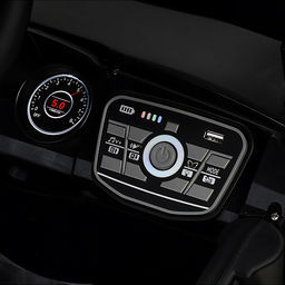 Электромобиль детский "Покоритель гор" (цвет черный)