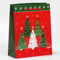 Пакет ламинированный вертикальный Ёлочка, MS 18 23 8 см - Доступные радости фото 3