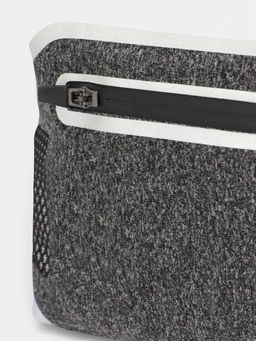 Сумка поясная туристическая, влагозащитная, 32×12 см, серая