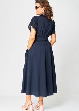 Платье EVA GRANT 7200В темно-синий