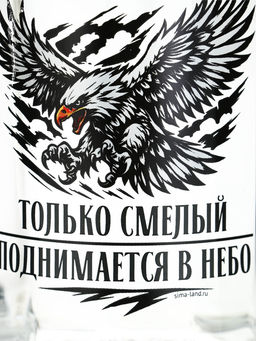Кружка стеклянная пивная «Орёл», 500 мл