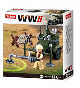 Конструктор SLUBAN 88 дет. "Разминирование" (M38-B0678D) в коробке