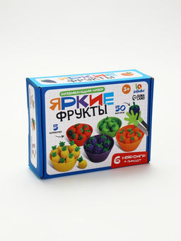 Развивающий набор-сортер «Яркие фрукты», 6 игр, 3+