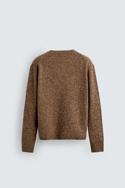 100% WOOL TEXTURED JUMPER - Zara фото 8