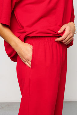 Костюм брючный с футболкой 403RED