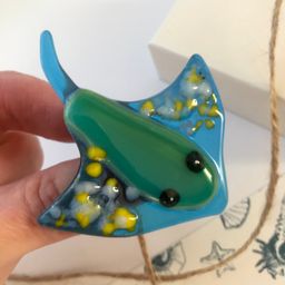 Брошь Скат - Стрекоза фото 2