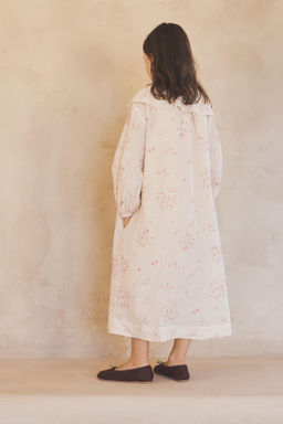 6-12 A?OS/ VESTIDO FLORES 100% RAMIO LIMITED EDITION / Rosas - Zara фото 4