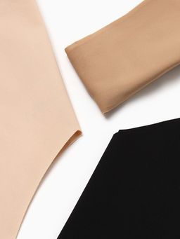 Трусы бесшовные бразильяно KAFTAN, набор 3 шт., размер 48-50