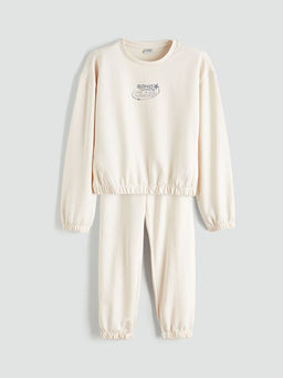 Bisiklet Yaka Soft Touch K?z ?ocuk E?ofman Tak?m