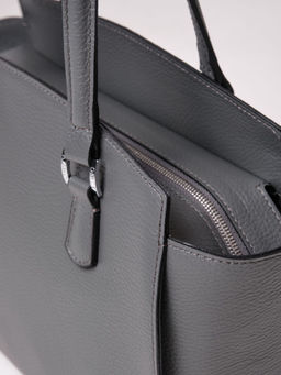 Сумка кожаная Azaro 30690 хром