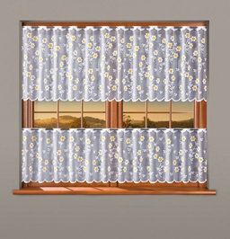 Метраж,
 арт. 618282/50, (STOKROTKI) Маргаритки, фон - белый