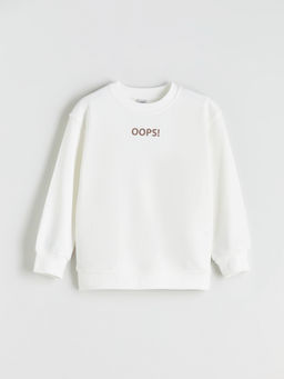 Bisiklet Yaka K?z ?ocuk Sweatshirt