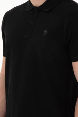 Erkek Slim Fit Polo Yaka Siyah Basic Ti__rt Sepette S_rpriz _ndirim - U.s. polo assn фото 7
