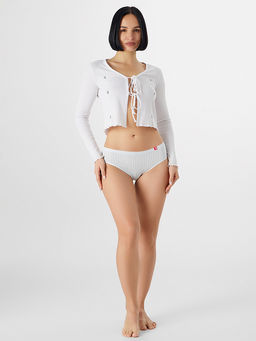 Цена за 2 штуки! Трусы классические женские голубые в клетку - Mark formelle фото 6