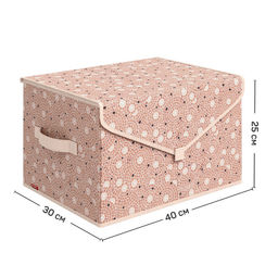 Короб стеллажный с крышкой, большой, 40*30*25 см Valiant  фото 31