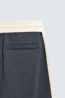 WIDE-LEG JOGGER TROUSERS WITH SIDE TAPING - Zara фото 10