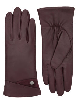 Перчатки жен п/ш LB-2417 d.plum