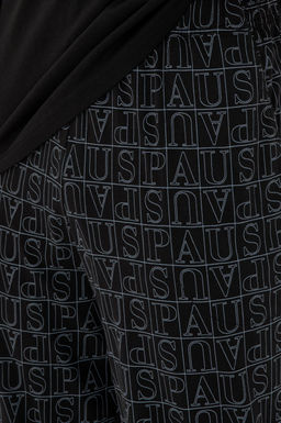 Мужской черный пижамный комплект Неожиданная скидка в корзине - U.s. polo assn фото 7