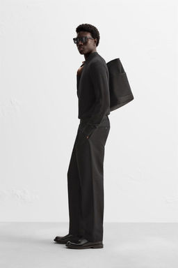 MERINO WOOL KNIT POLO SHIRT - Zara фото 12