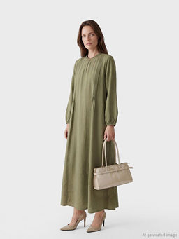 F?rf?rl? Hakim Yaka A Kesim Elbise