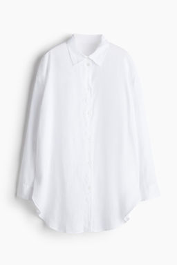 Camisa playera de lino - H&m фото 2