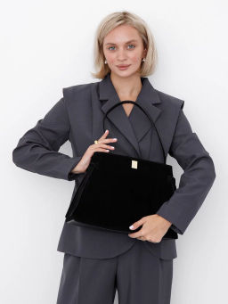 Сумка 1026M black Polina&Eiterou