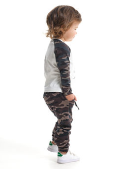 Комплект для мальчика с брюками UD 1831/1048 касар/камуфляж - Mini maxi фото 3