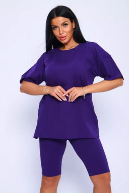 Костюм спортивный футболка и велосипедки КЖ-002