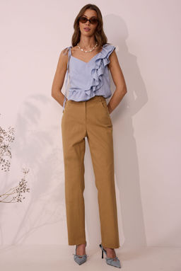 Брюки LYUSHe 4116 коричневый