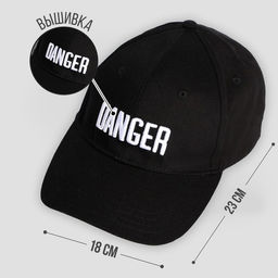 Кепка с лентой DANGER р-р 56 см - Overhat фото 2