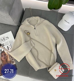 Кофта женская на полузамке