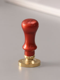 Печать для сургуча с пластиковой ручкой «Ажурная рамка. Овал», 6.3×3×2 см