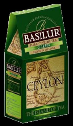BASILUR. Чайный остров. Green 100 гр. карт.пачка