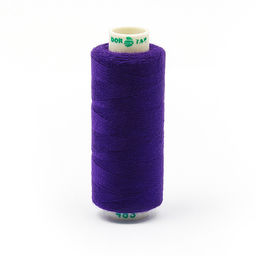 Нитки Dor Tak бытовые 40/2 полиэстер 366м цв.483 фиолетовый уп.10шт