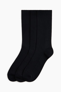 Pack de 3 calcetines en mezcla de viscosa de bamb?