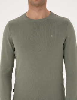 Ada _ay_ Slim Fit Bisiklet Yaka Basic Triko Kazak - Pierre cardin фото 6