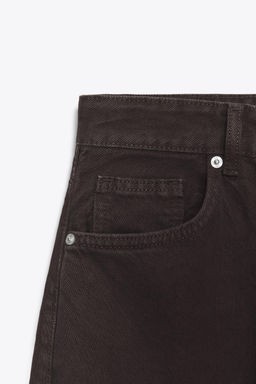TRF HIGH-WAIST EXTRA WIDE-LEG JEANS - Zara фото 9