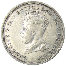 1 флорин 1927 года Австралия Открытие здания парламента в Канберре