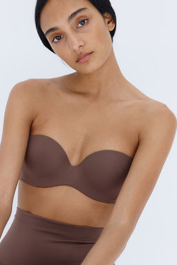 Sujetador balconette acolchado de microfibra - H&m фото 3