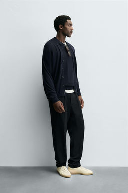 100% WOOL CARDIGAN - Zara фото 4