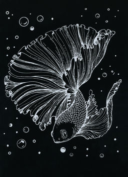 Hobbius GHPB-07 Набор для творчества Гравюра-блокнот 14 x 20 см Безбрежный океан  фото 12