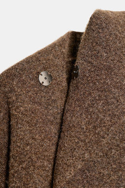 CARDIGAN WITH SCARF DETAIL - Zara фото 8