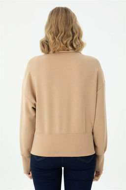 Женский свитшот песочного цвета - U.s. polo assn фото 12