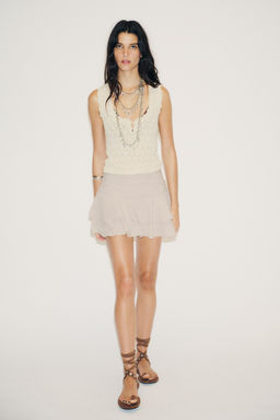 POINTELLE KNIT TOP - Zara фото 2