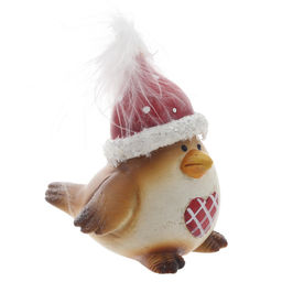 Фигурка декоративная "Птичка", L4 W6 H7,5 см, 2в.