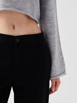 Kad?n Standart Fit D?z Pantolon