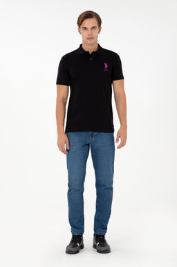 Мужская черная базовая футболка Неожиданная скидка в корзине - U.s. polo assn фото 4