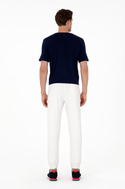 Мужские спортивные штаны цвета экрю Неожиданная скидка в корзине - U.s. polo assn фото 4