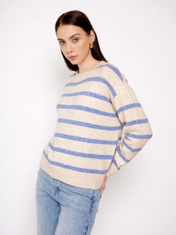 Volcante/K202401 - голубой/молочный Джемпер - Conso фото 3